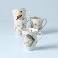 Lenox mug bord festonné détail, finition élégante et préservation durable