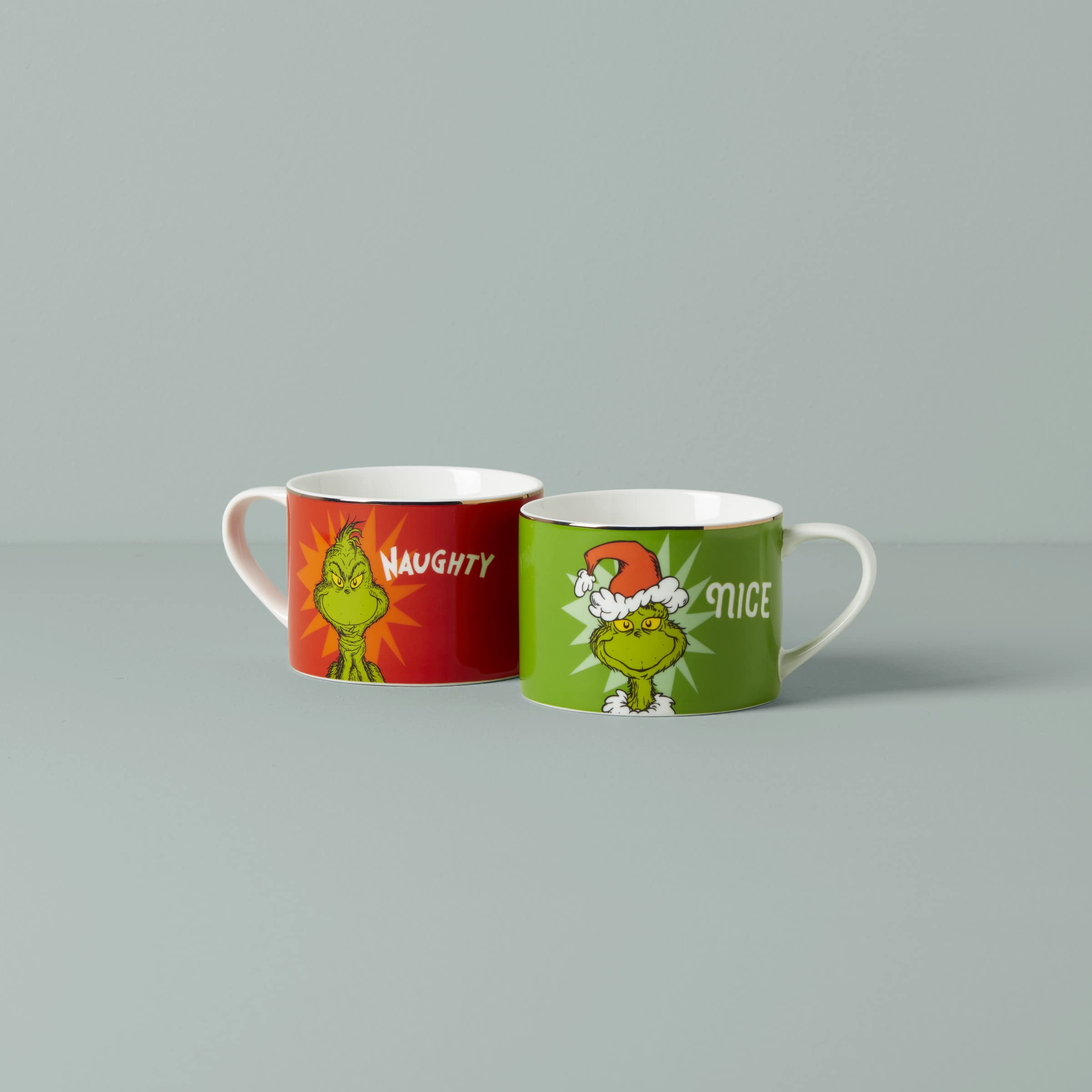 Lenox mugs en contexte déco sur table hivernale pour ambiance chaleureuse