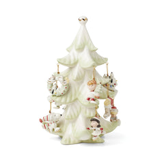 Lenox coffret Peanuts montrant l'ensemble prêt à offrir et décoratif
