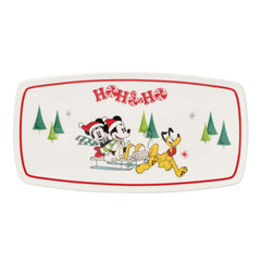 Lenox plateau Disney recto montrant Mickey et Minnie pour présentation élégante