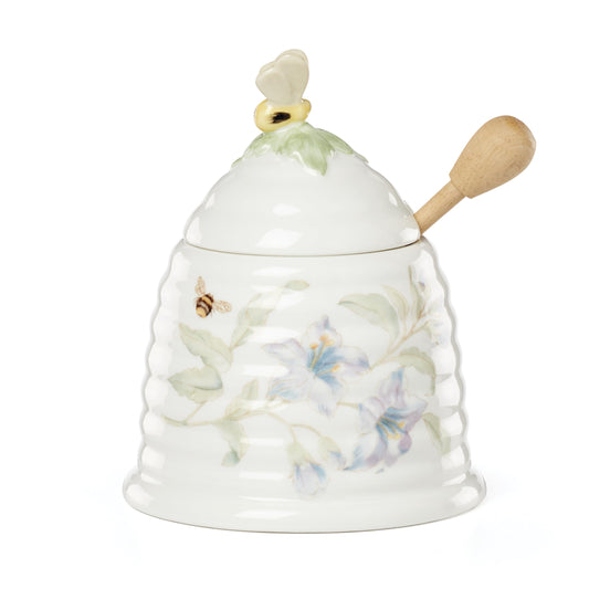 Lenox pot à miel avant vue, présentation élégante et pratique
