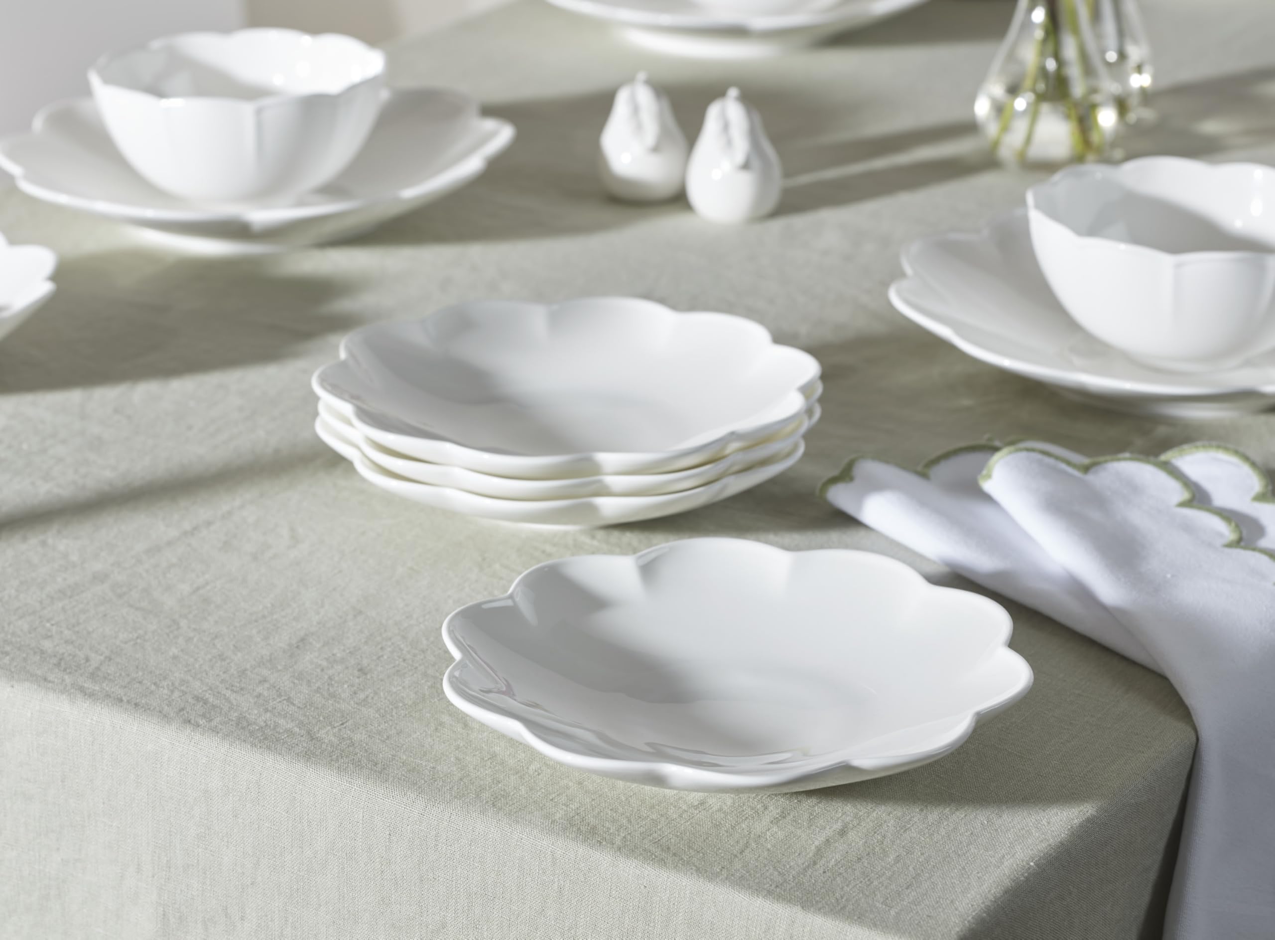 Lenox Studio 1414 bol à pâtes vue de dessus mettant en valeur profondeur utile