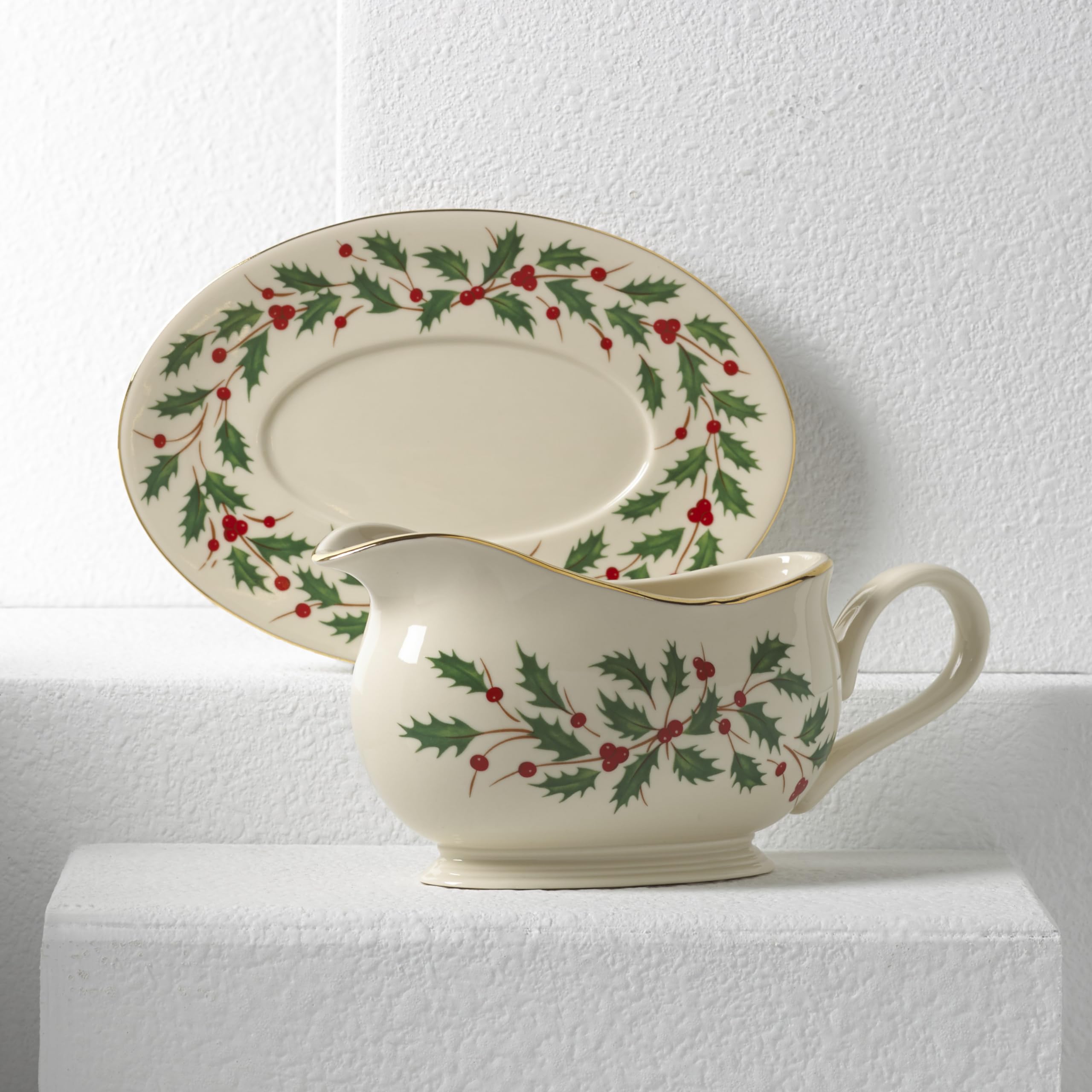 Lenox mise en scène table de Noël créant atmosphère conviviale