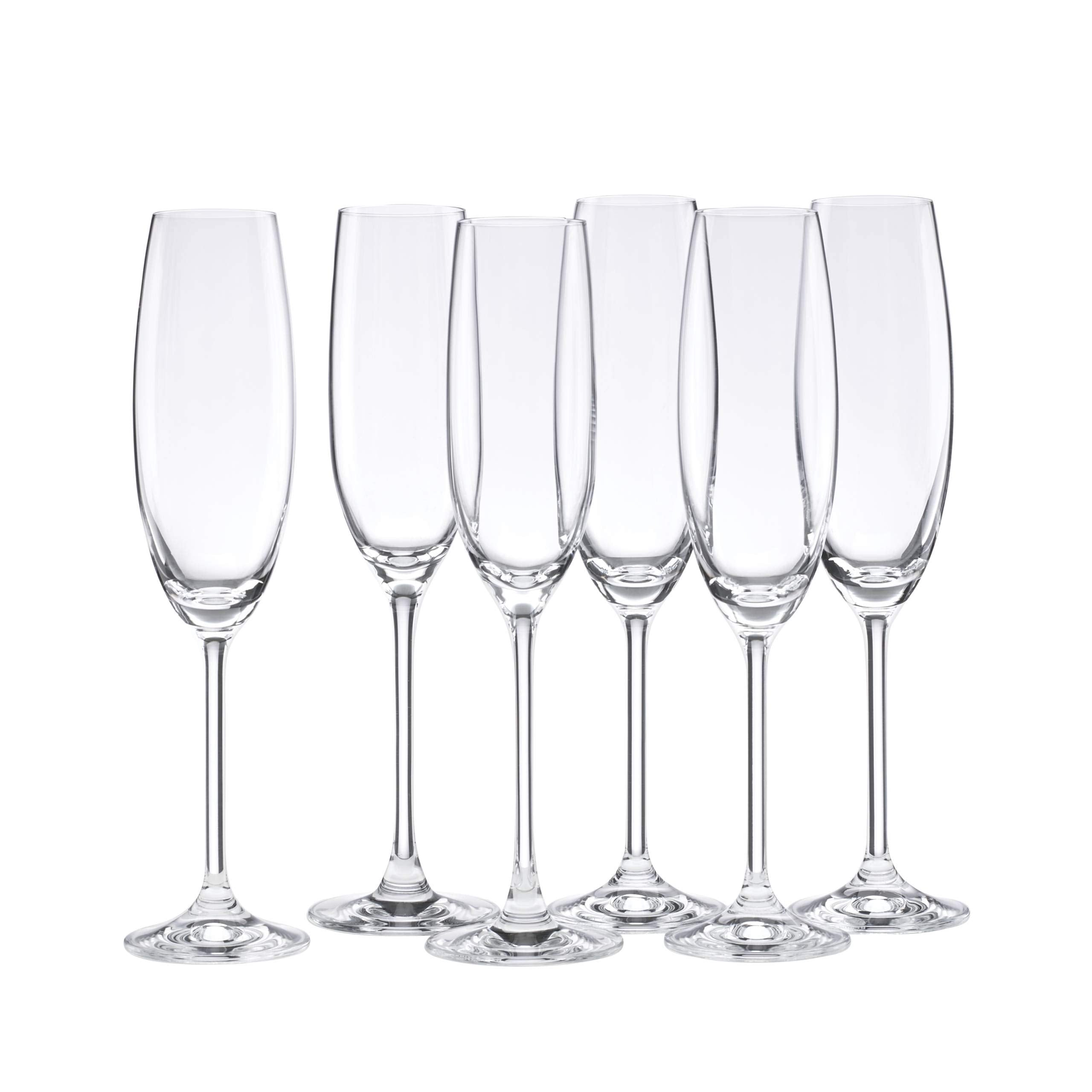 Lenox flûte face montrant silhouette élégante et lustre