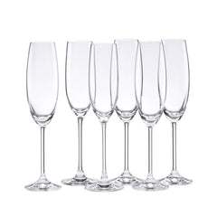 Lenox flûte face montrant silhouette élégante et lustre