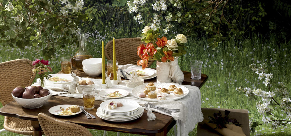 Lenox Wicker Creek Bunny emballage importé prêt à offrir qualité sûre