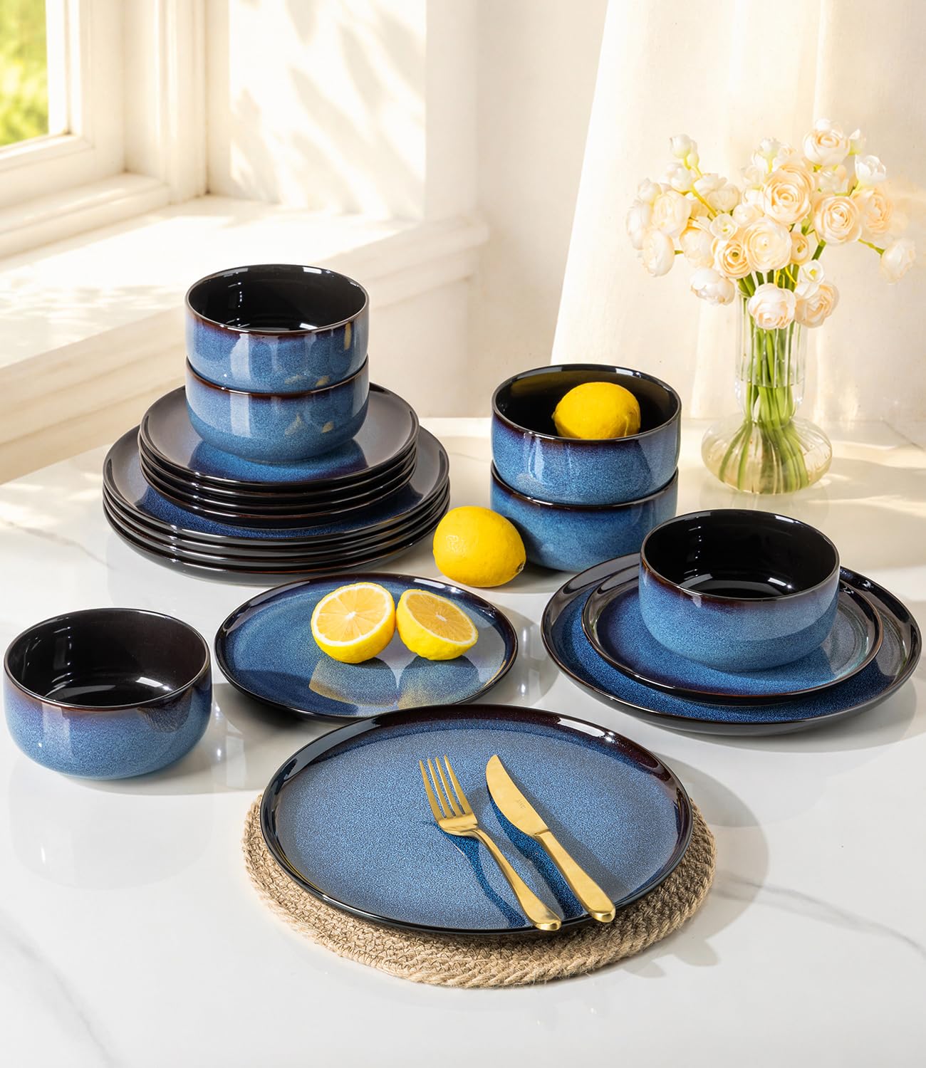 LERATIO assiette à côté d'une assiette standard pour comparaison de taille et proportion
