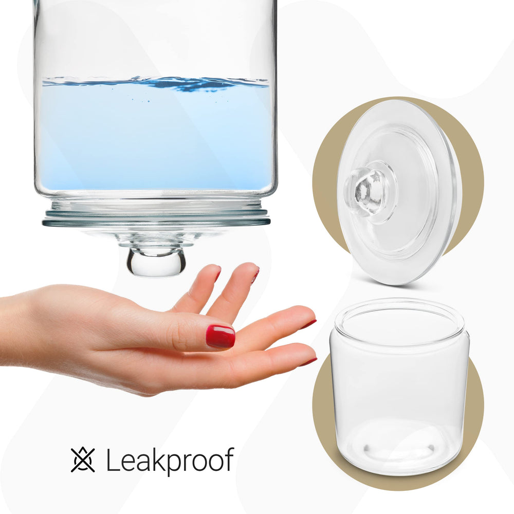 Le'raze comparaison taille avec règle montrant capacité d'un gallon