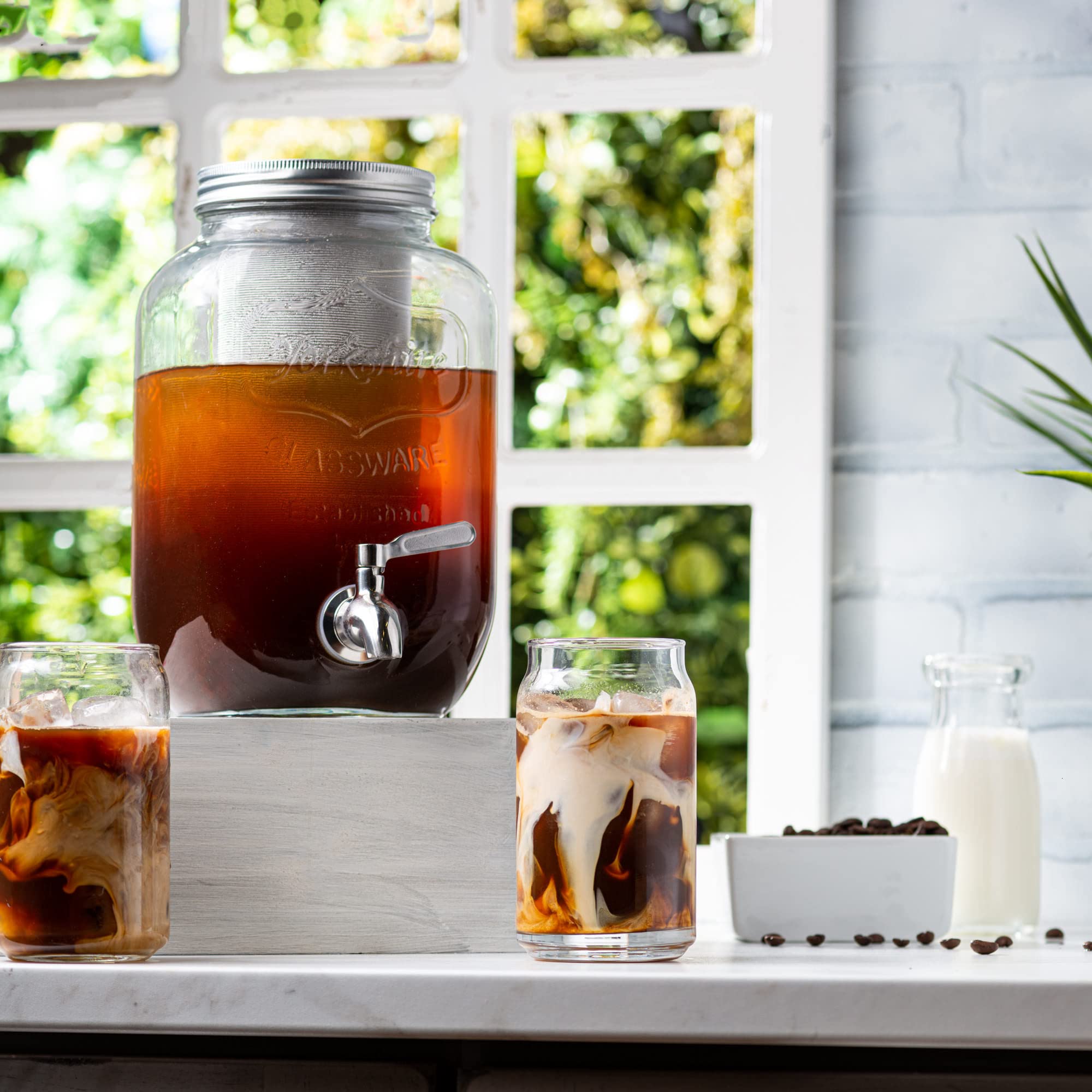 Le'raze verres empilés pour rangement compact et gain de place