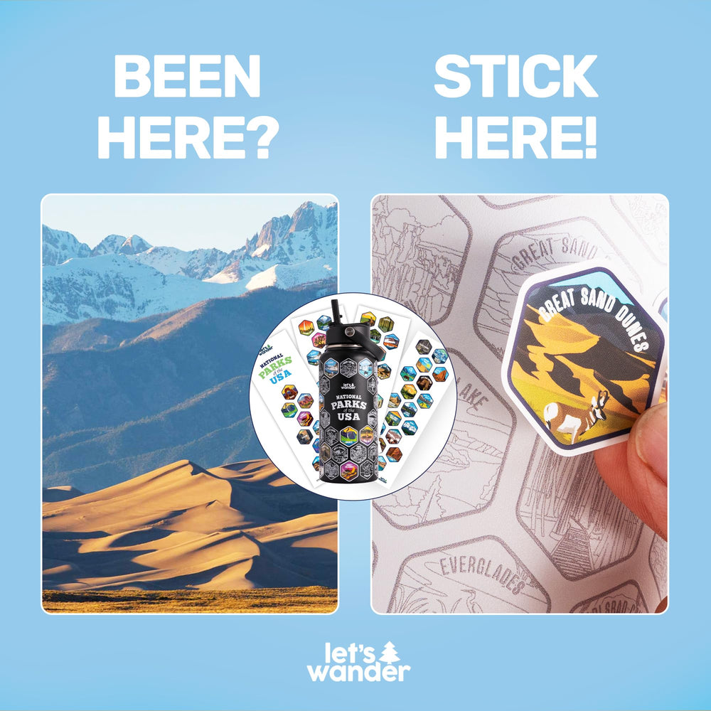 LET'S WANDER étui et accessoires inclus pour une utilisation complète