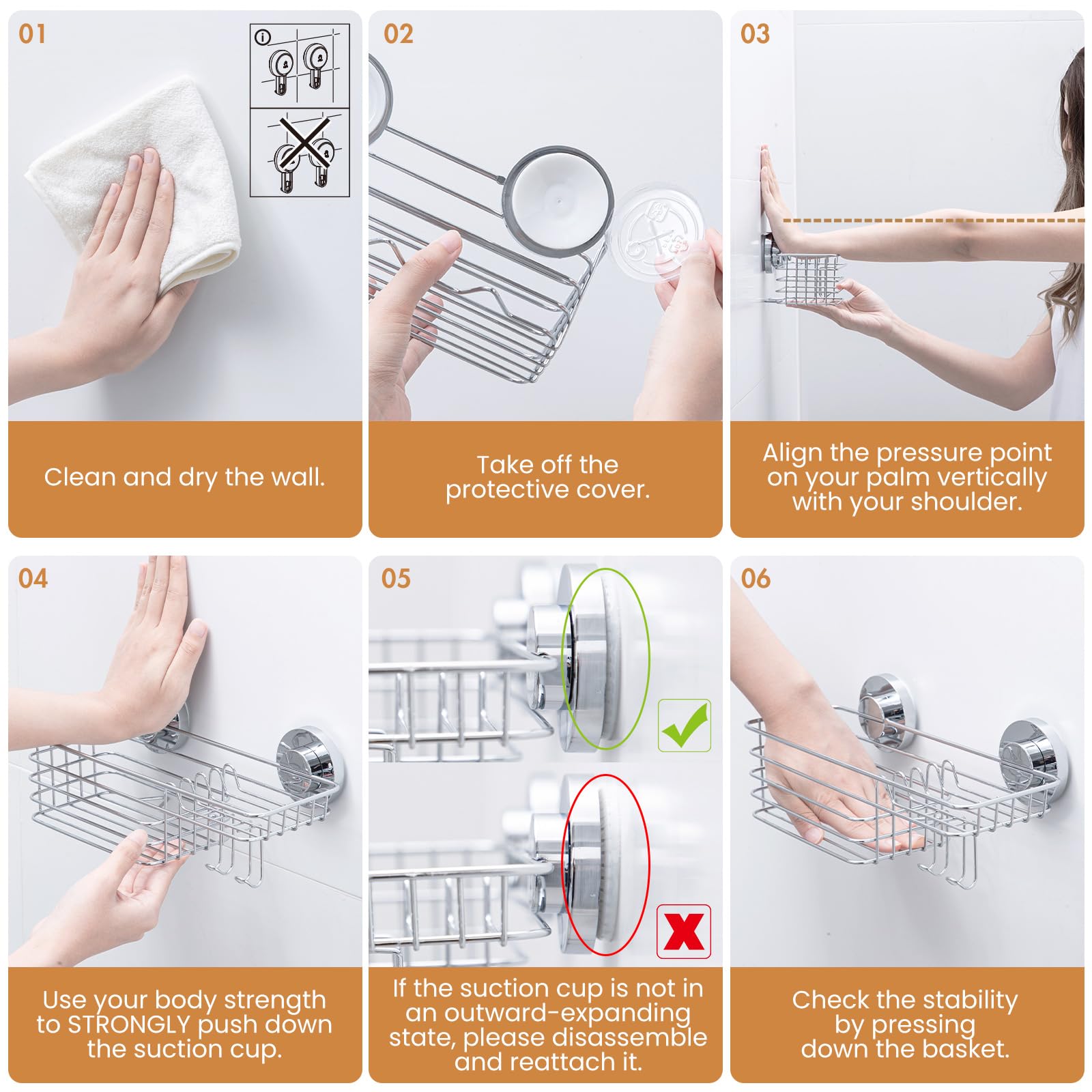 LEVERLOC comparaison taille montrant capacité pour bouteilles shampooing