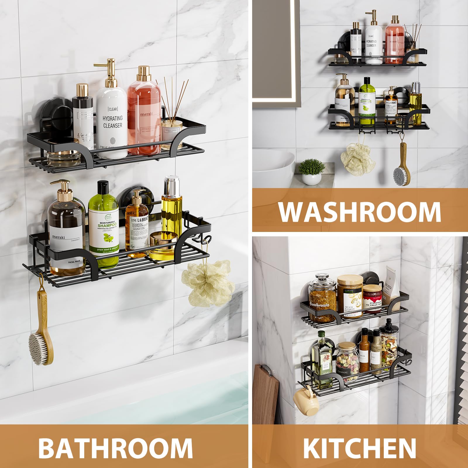 LEVERLOC installation dans la douche sans perçage ni outils
