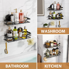 LEVERLOC installation dans la douche sans perçage ni outils