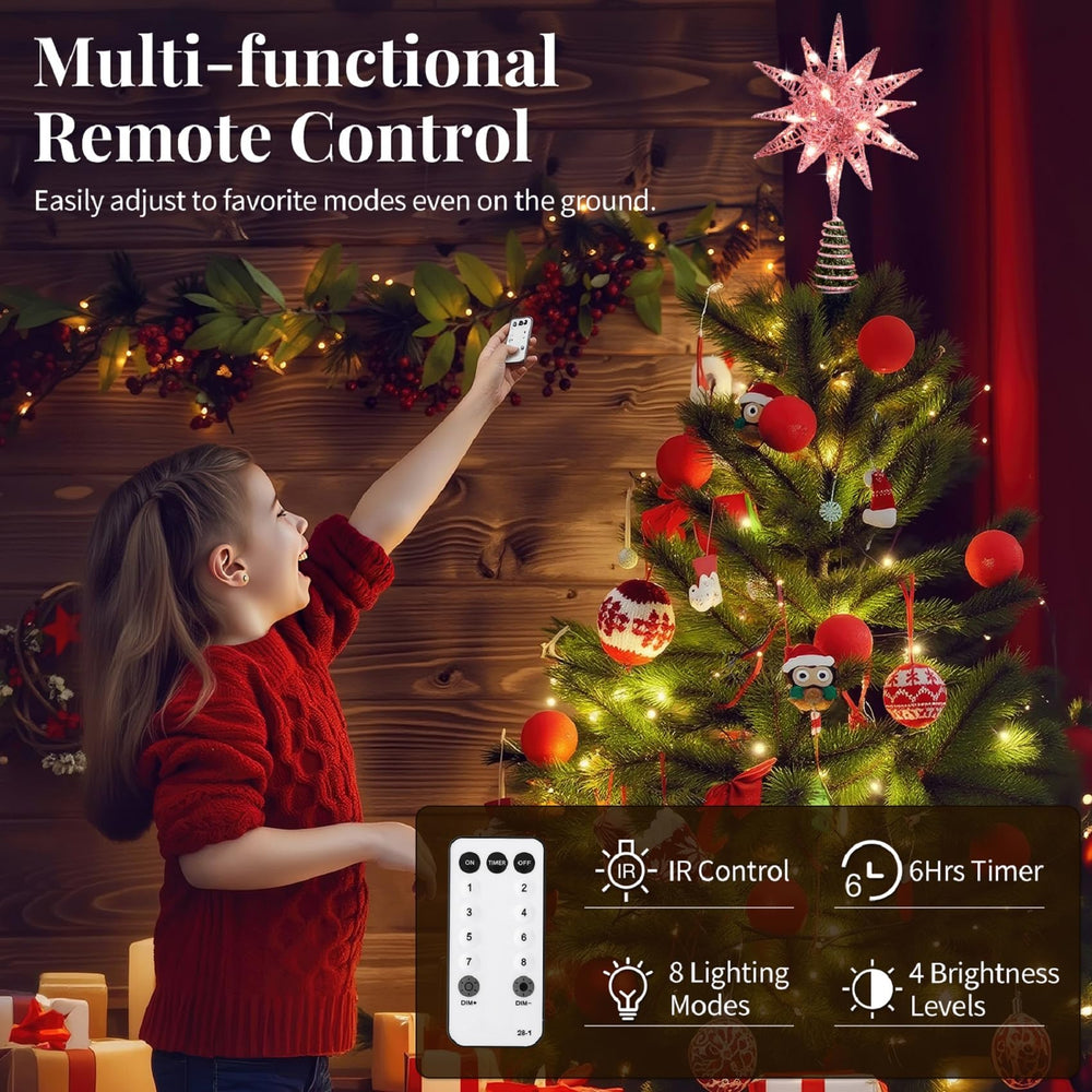 Lewondr télécommande et adaptateur affichant réglages faciles