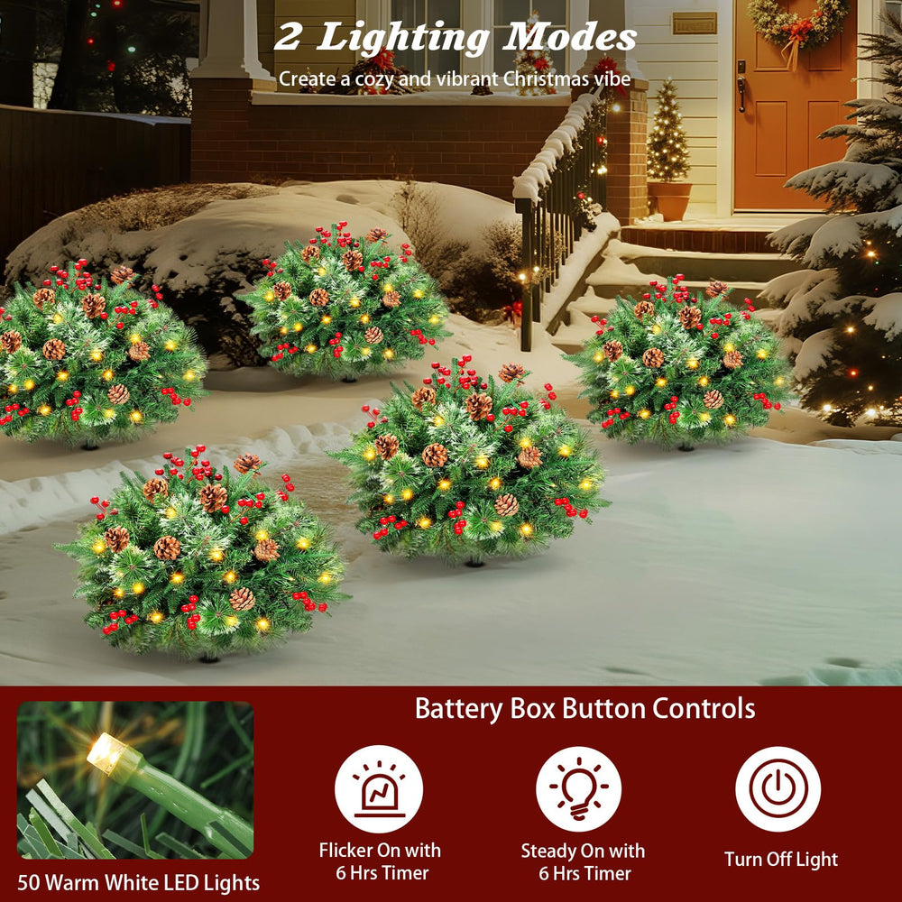 Lewondr 50 LEDs blanc chaud créent ambiance douce