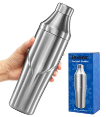 Lexenic shaker face avant montrant design élégant et capacité pratique