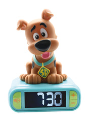 LEXiBOOK Scooby‑Doo gros plan sur bouton pour arrêt d'alarme facile