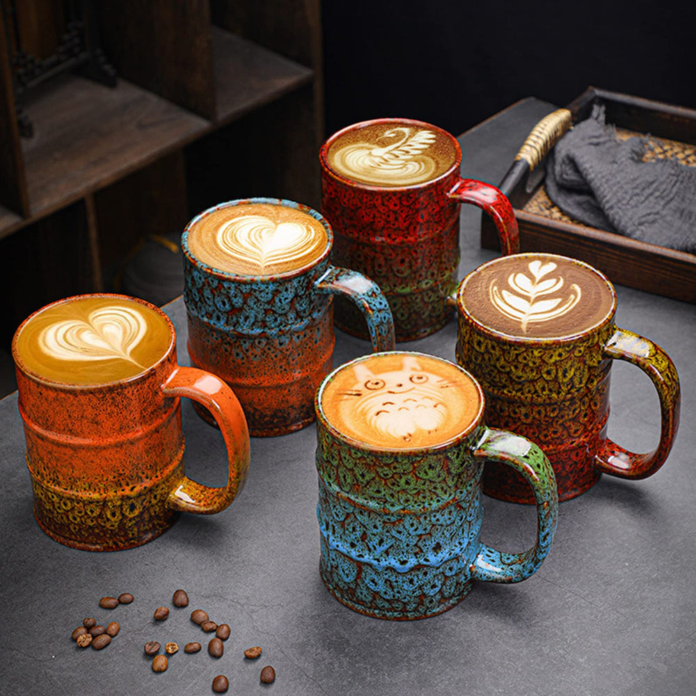 LGQ tasse vue du fond montrant stabilité et marquage de capacité