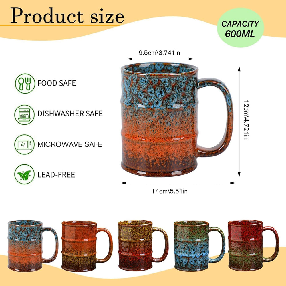 LGQ tasse gros plan sur glaçure colorée soulignant finition unique