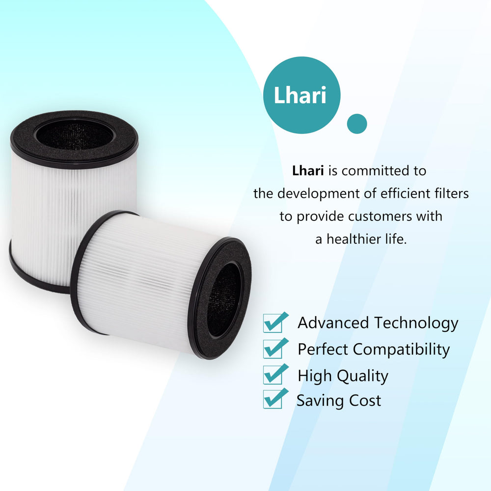 LHARI filtre installé dans purificateur montrant remise en service rapide