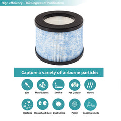 LHARI filtre tenu en main montrant dimensions compactes et adaptation
