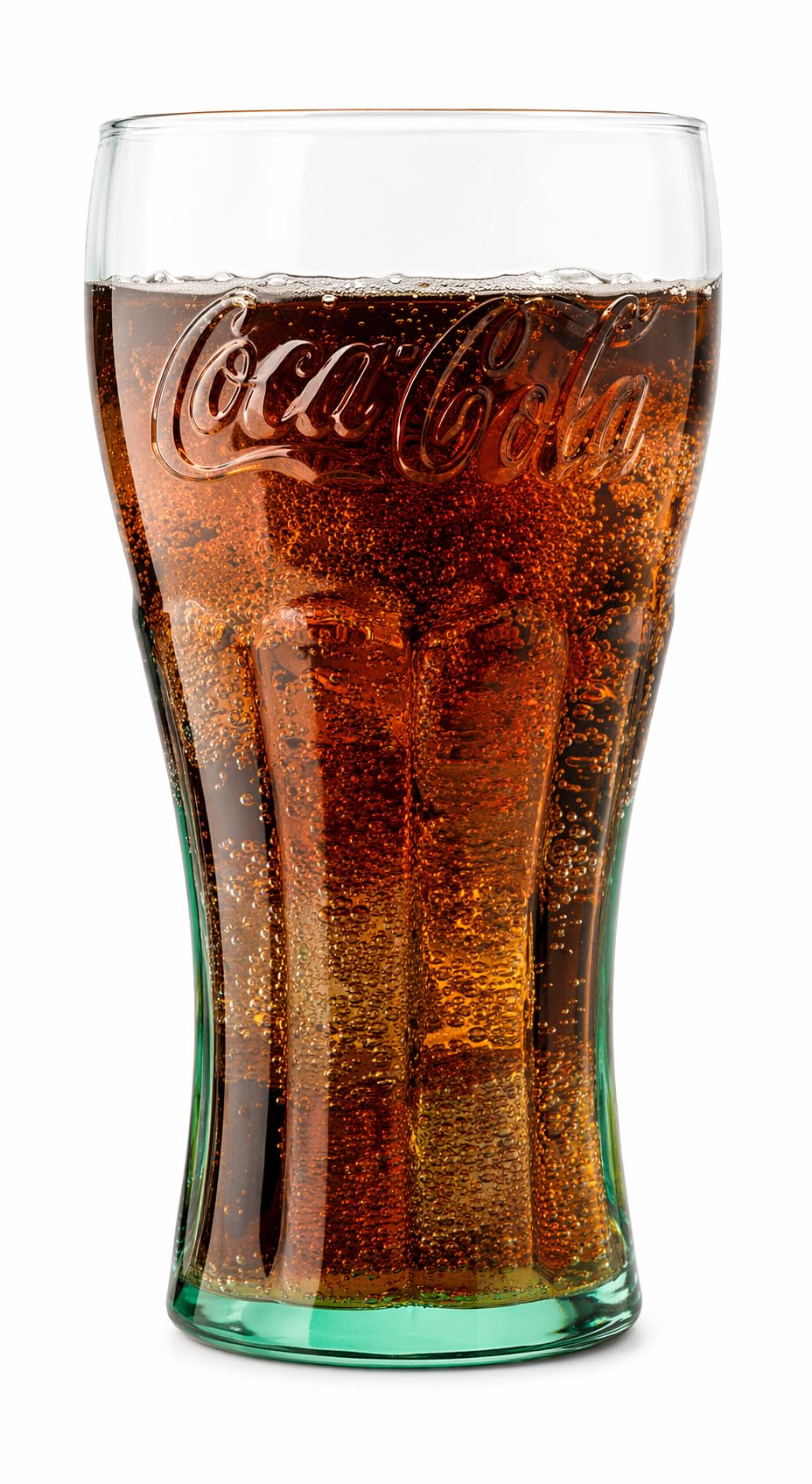 Libbey verre Coca-Cola face montrant design vintage et tenue confortable