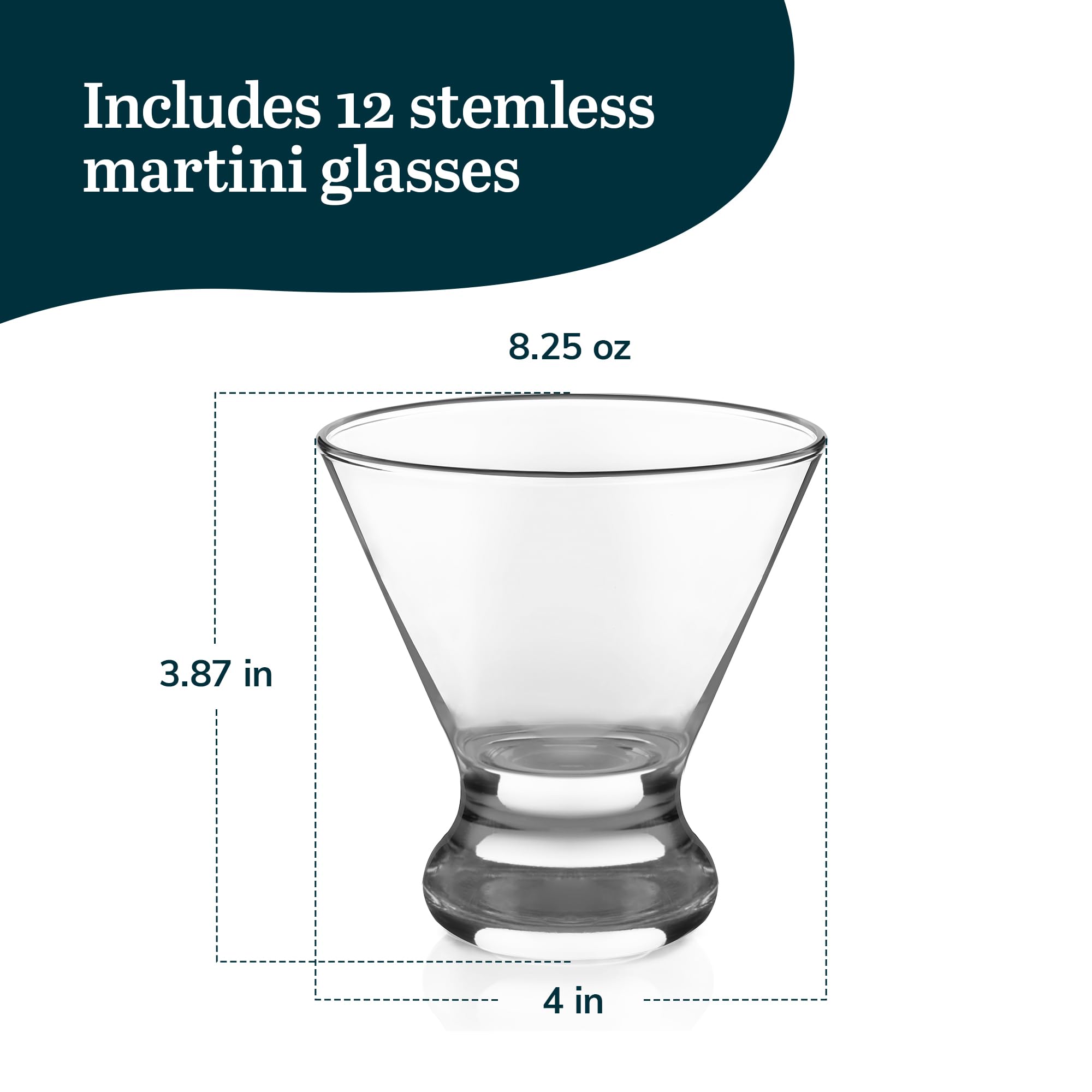 Gros plan bord du verre Libbey mettant en valeur présentation et facilité de garniture