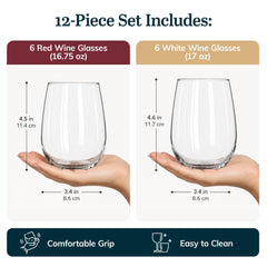 Libbey ensemble de verres sur table de fête, apporte modernité et polyvalence