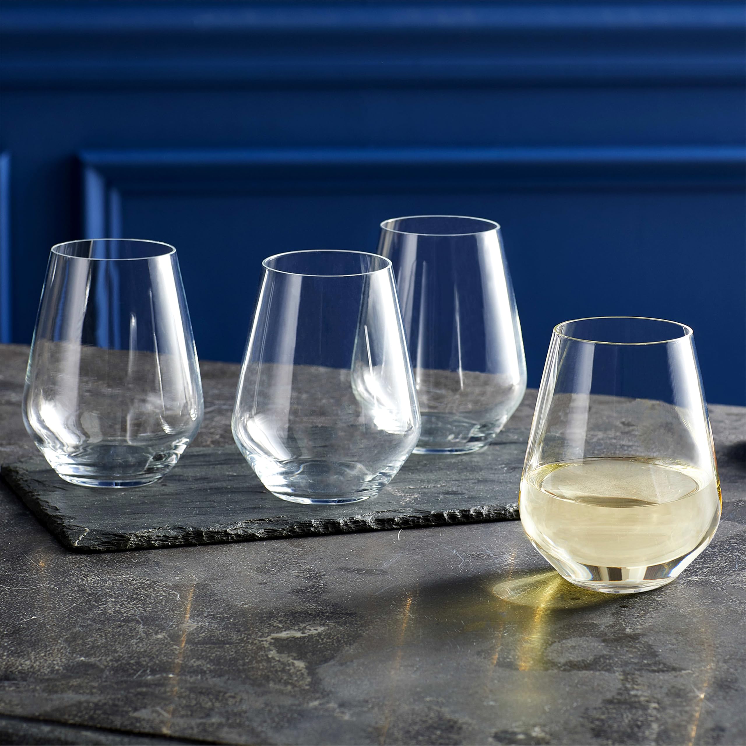 Libbey détail du bord et paroi Greenwich finesse et sensation tactile