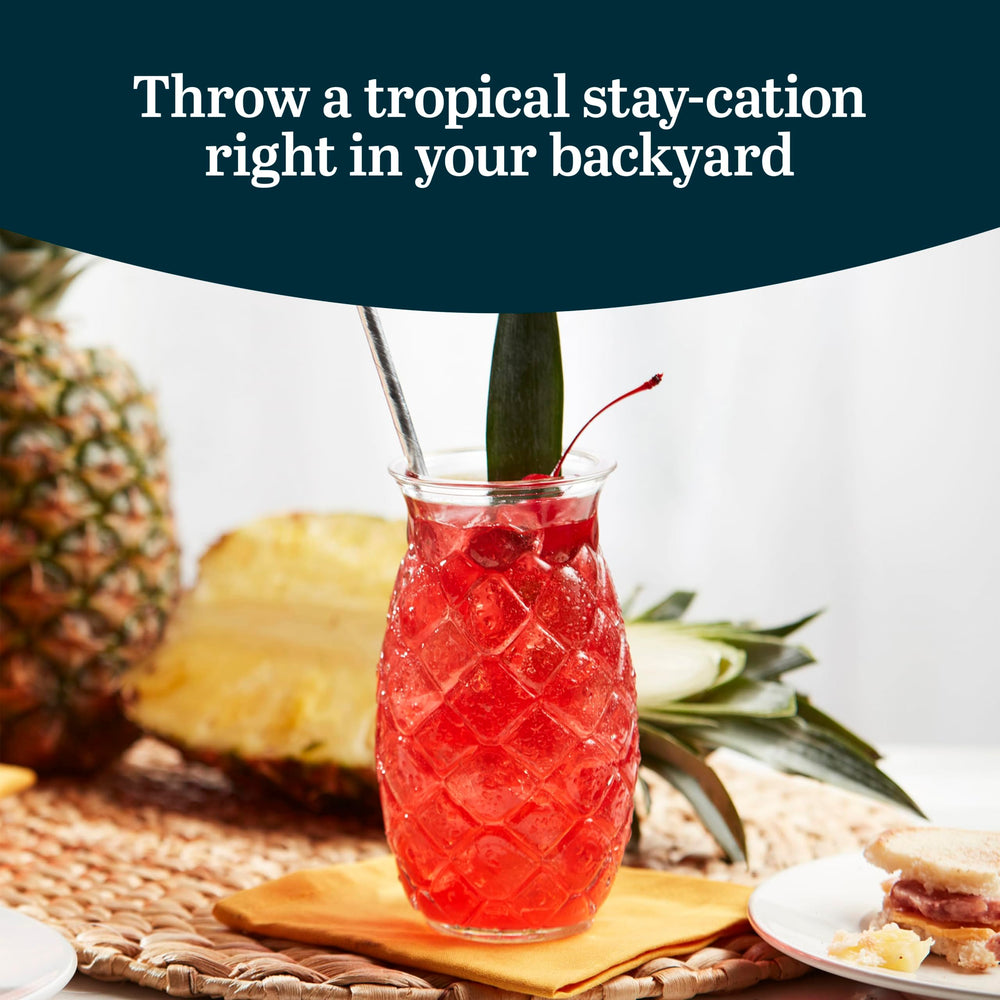 Libbey gros plan texture ananas, effet lumineux attrayant