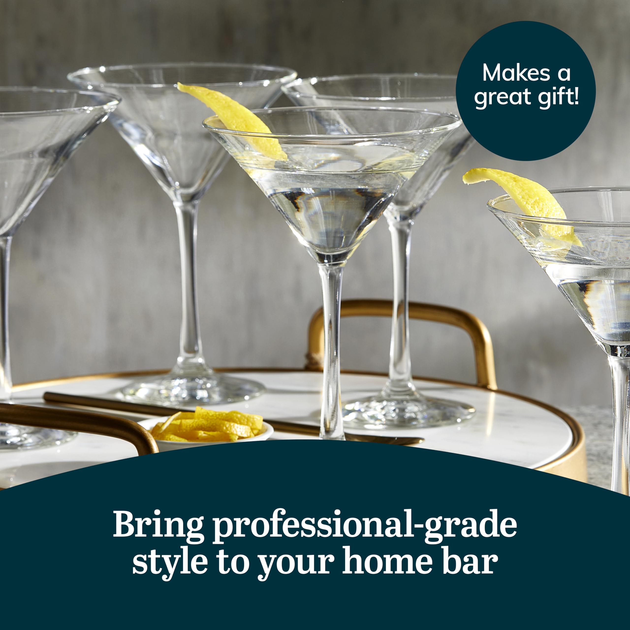 Libbey verre rempli d’un cocktail garni illustrant présentation soignée