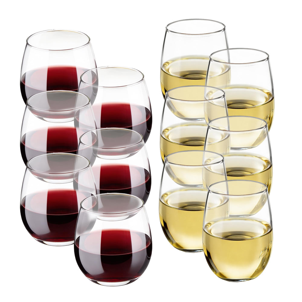 Libbey verres sans tige face avant montrant design clair et élégant, idéal pour réceptions