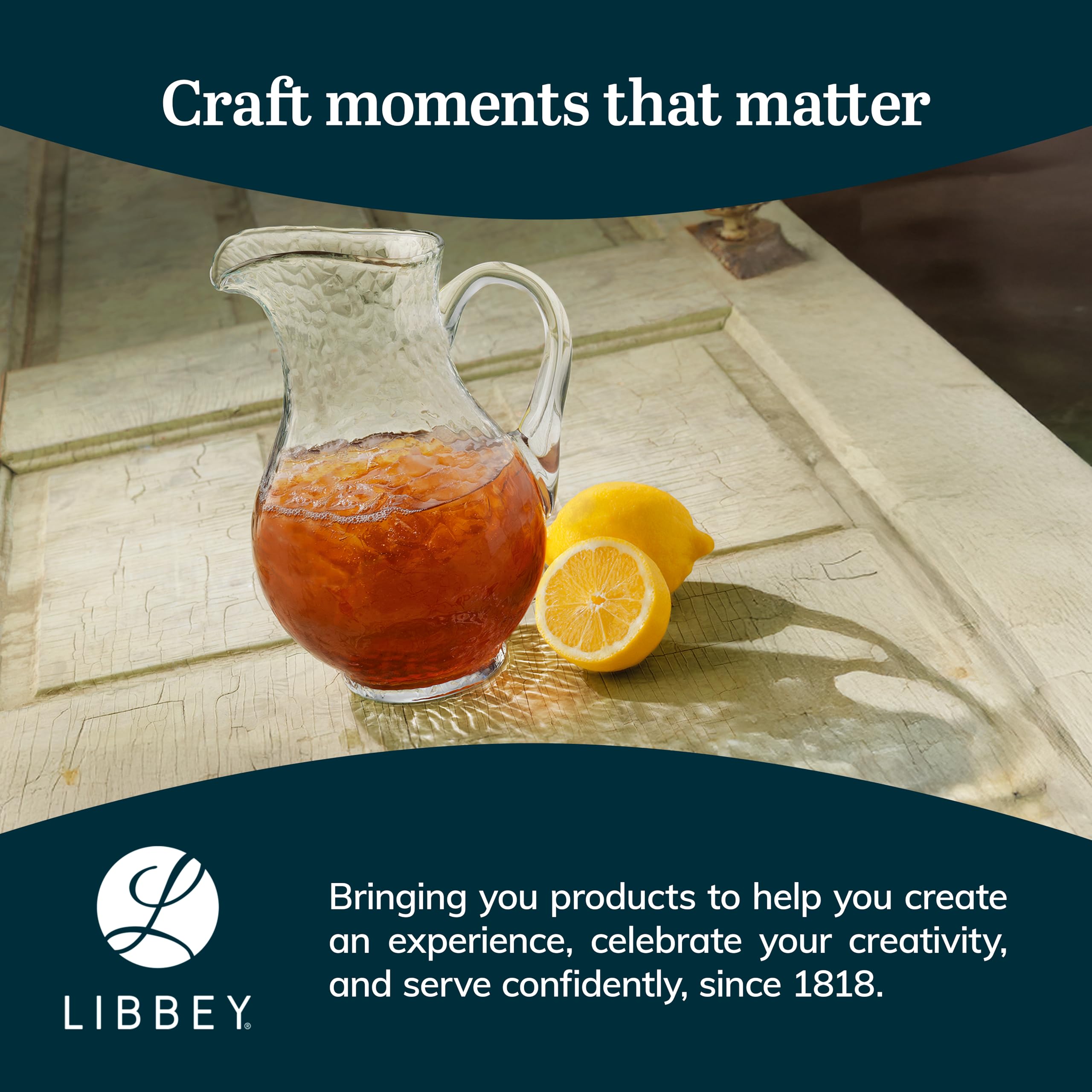 Carafe Libbey emballée sécurisée, réduit les risques pendant l'expédition