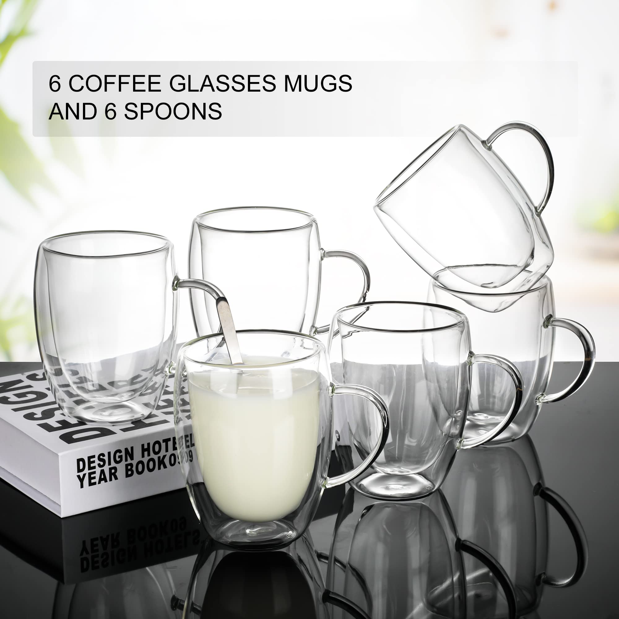 LIBWYS comparaison taille en main pour 350 ml, échelle claire et ergonomie