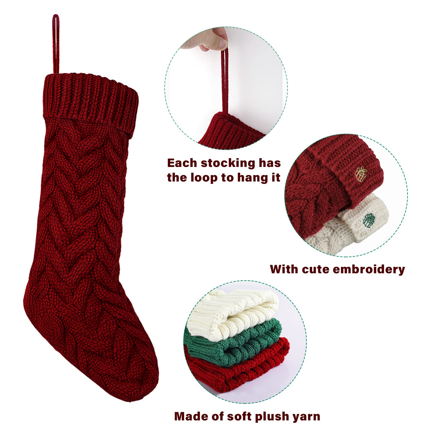 LIBWYS gros plan du motif cable met en valeur texture épaisse