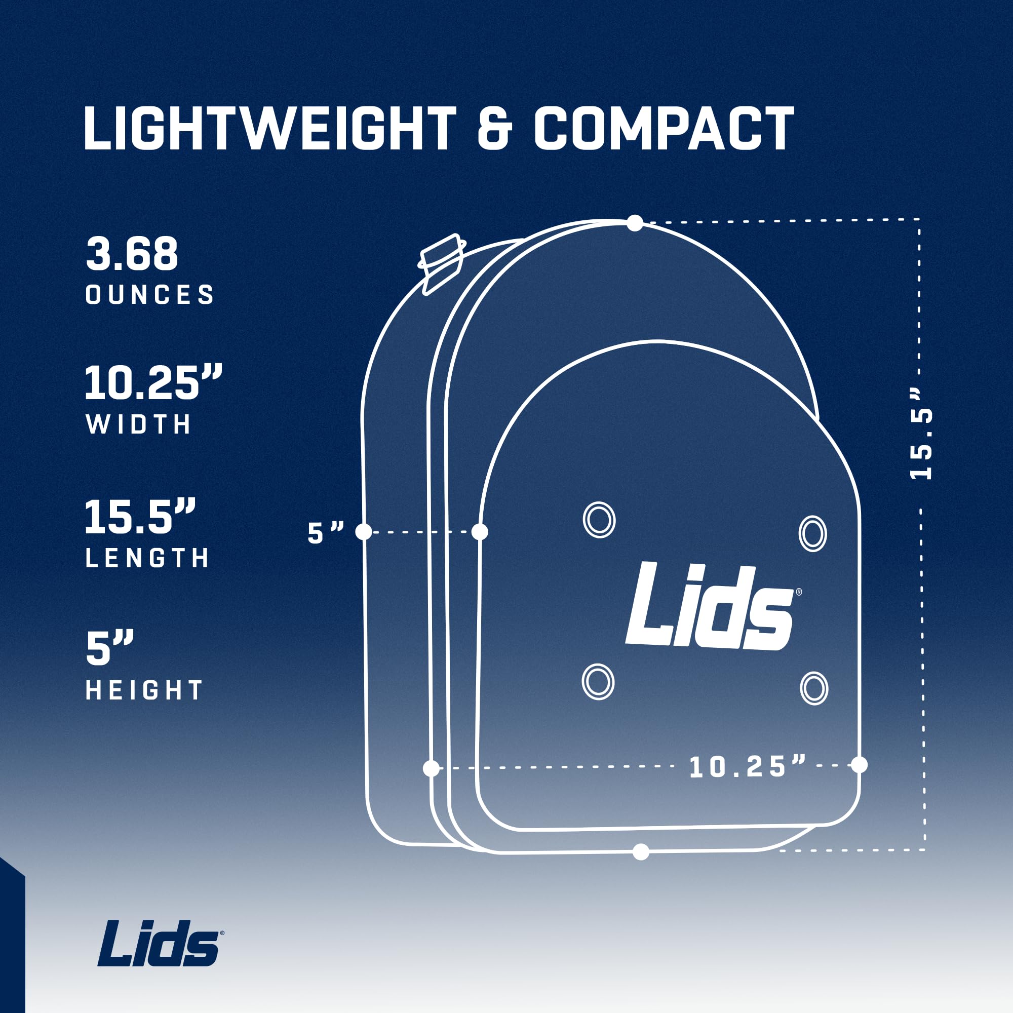 Lids comparaison taille main montrant compacité pratique