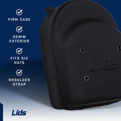 Lids détail de la doublure intérieure bleue préservant la forme des visières
