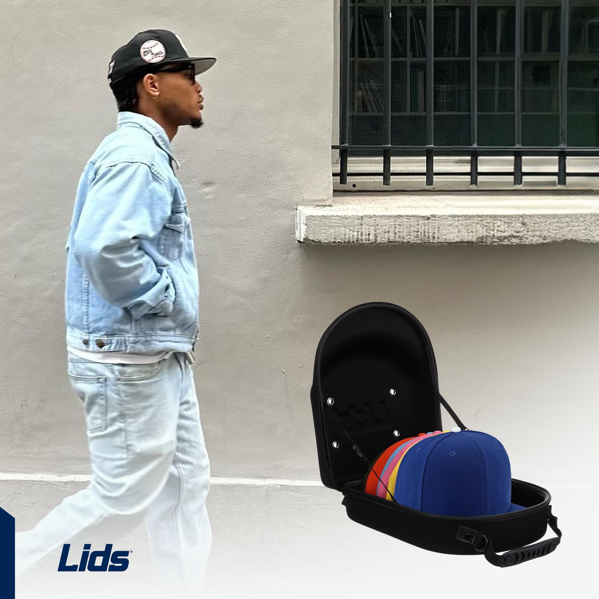 Lids ouvert en mains facilitant sélection rapide et accessibilité