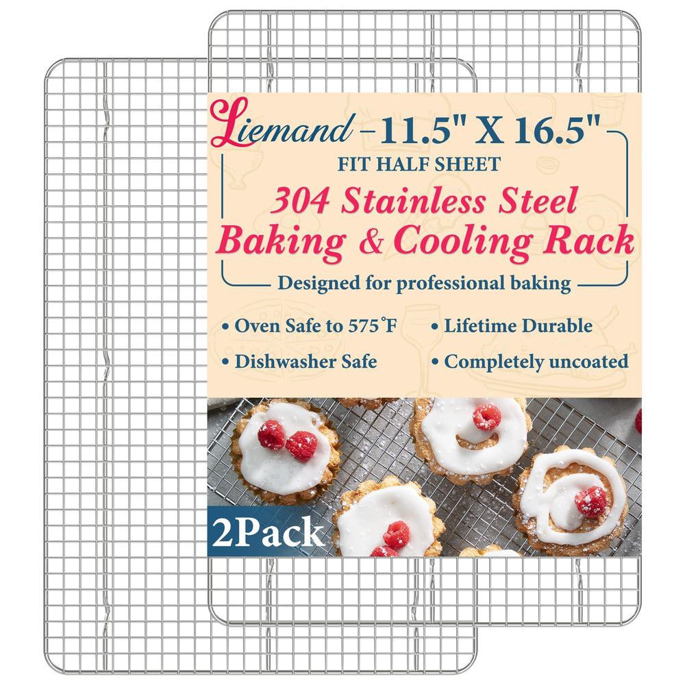 LIEMAND grille face avant robuste pour cuisson et pâtisserie