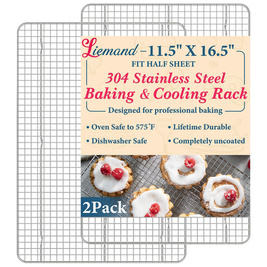 LIEMAND grille face avant robuste pour cuisson et pâtisserie