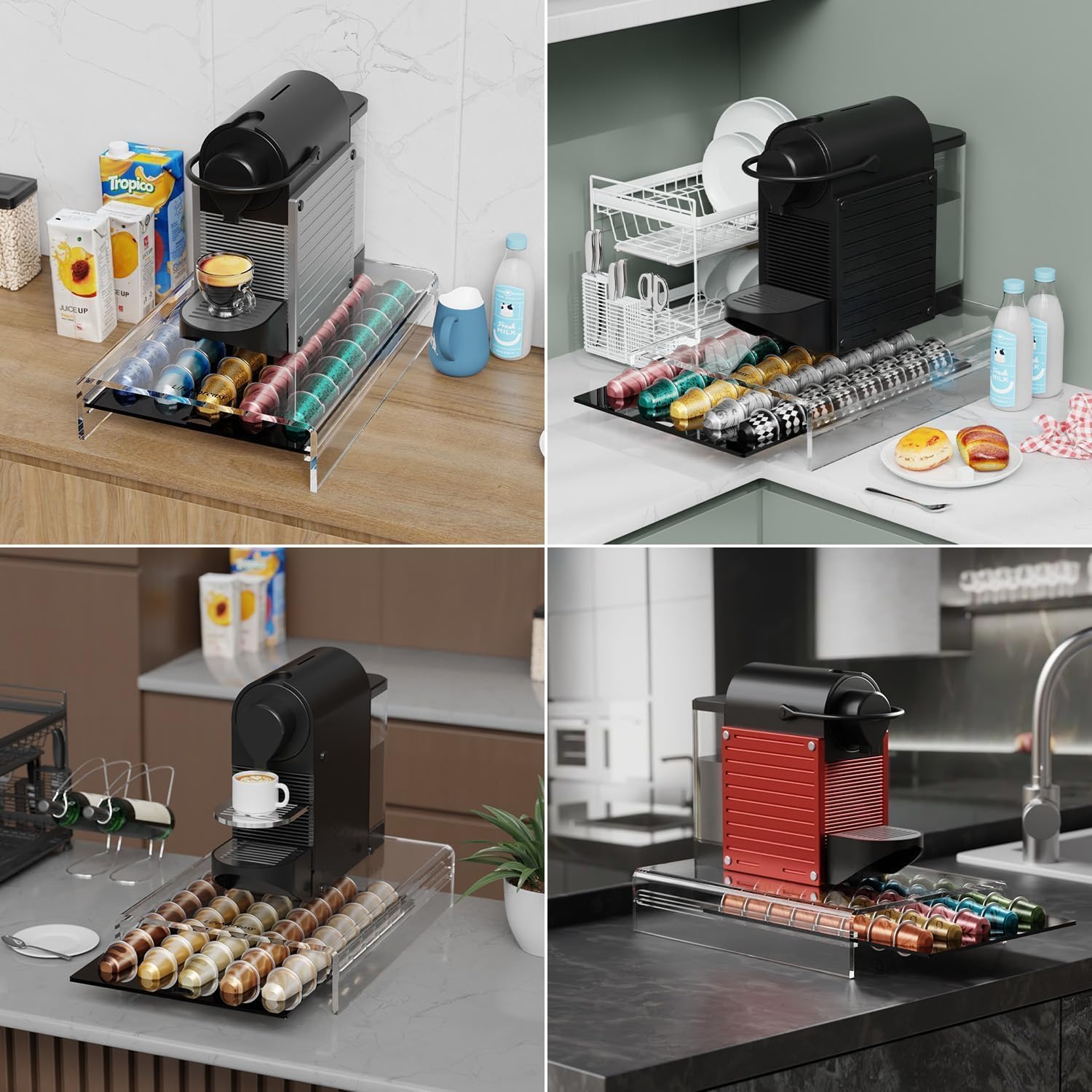 LifeMoreasy sur plan de travail cuisine organise et embellit l'espace