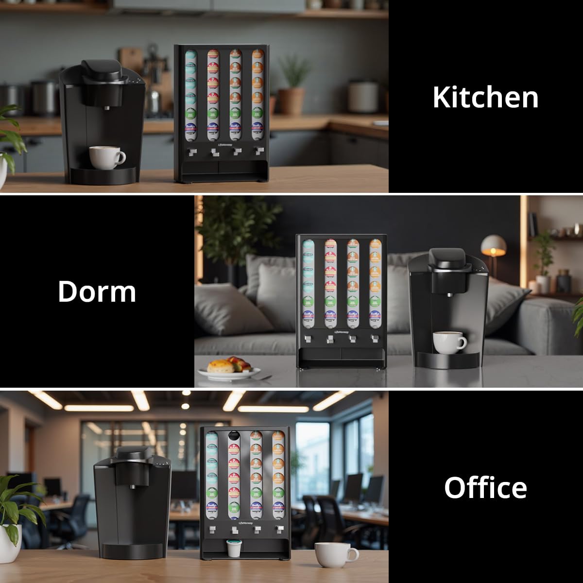LifeMoreasy détail de la finition plastique durable et entretien facile