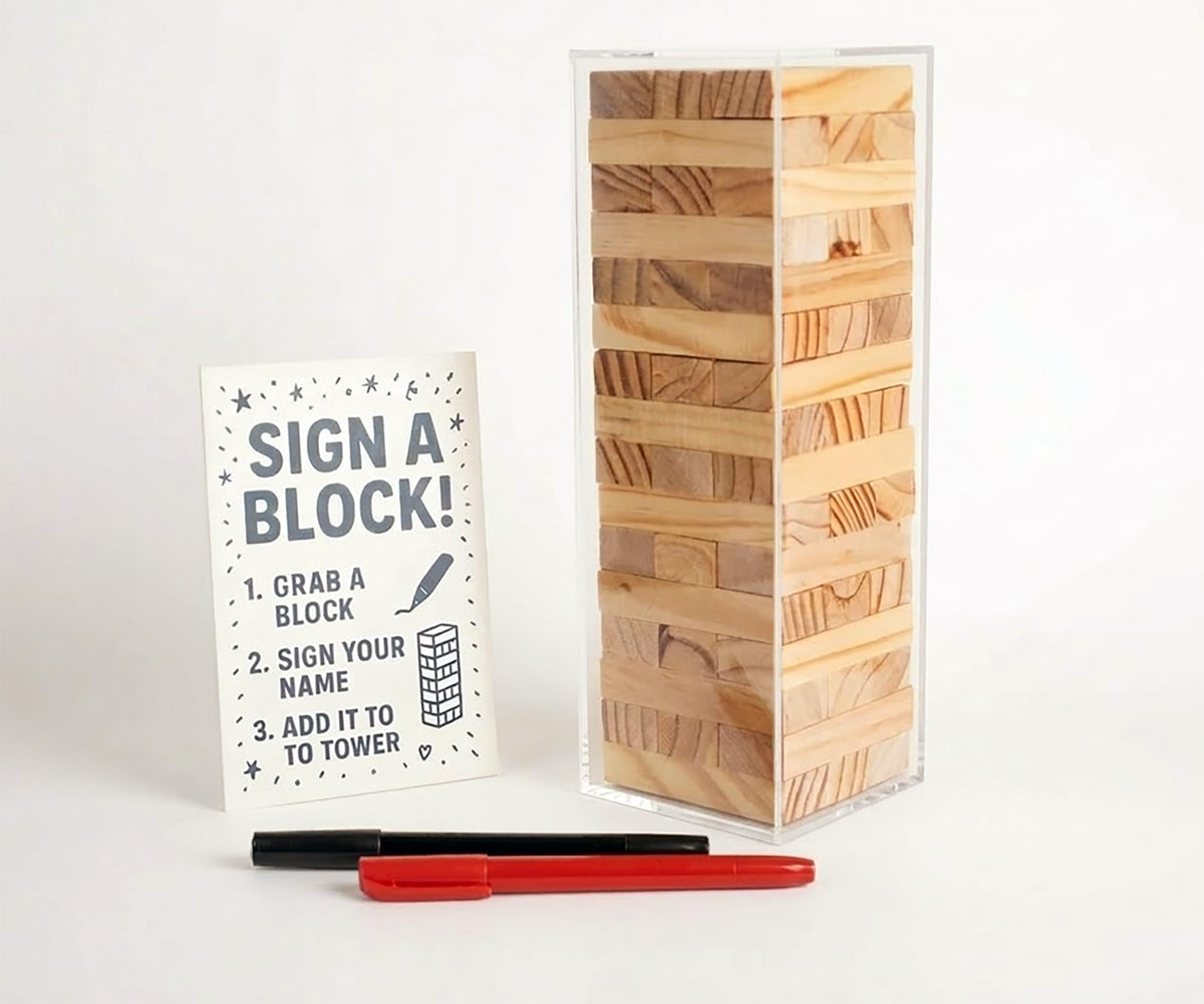 LIFETOO coffret face avant montrant tous les blocs et la boîte, idéal pour souvenirs
