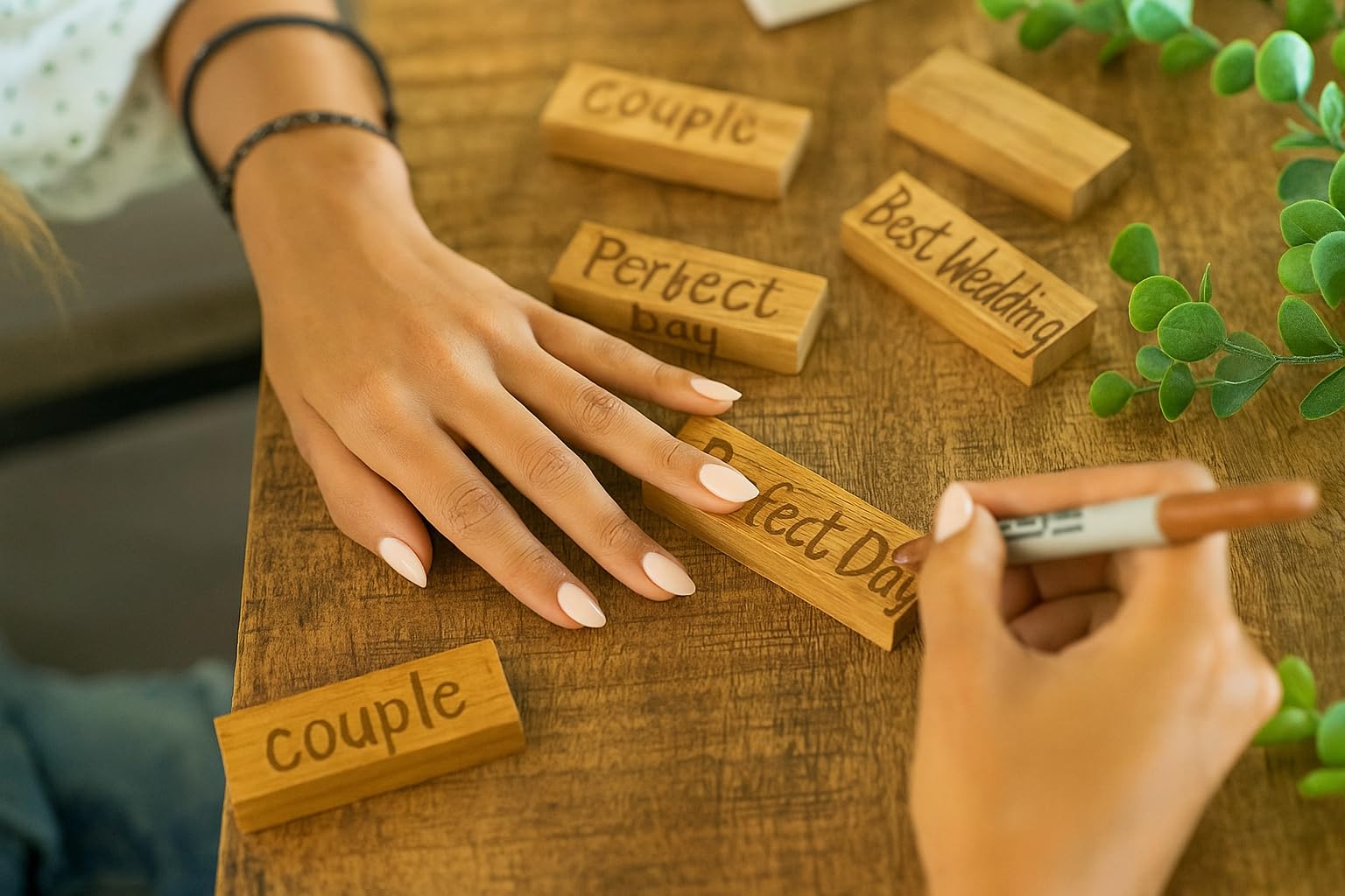 LIFETOO coffret exposé sur une table basse, transforme les messages en objet déco
