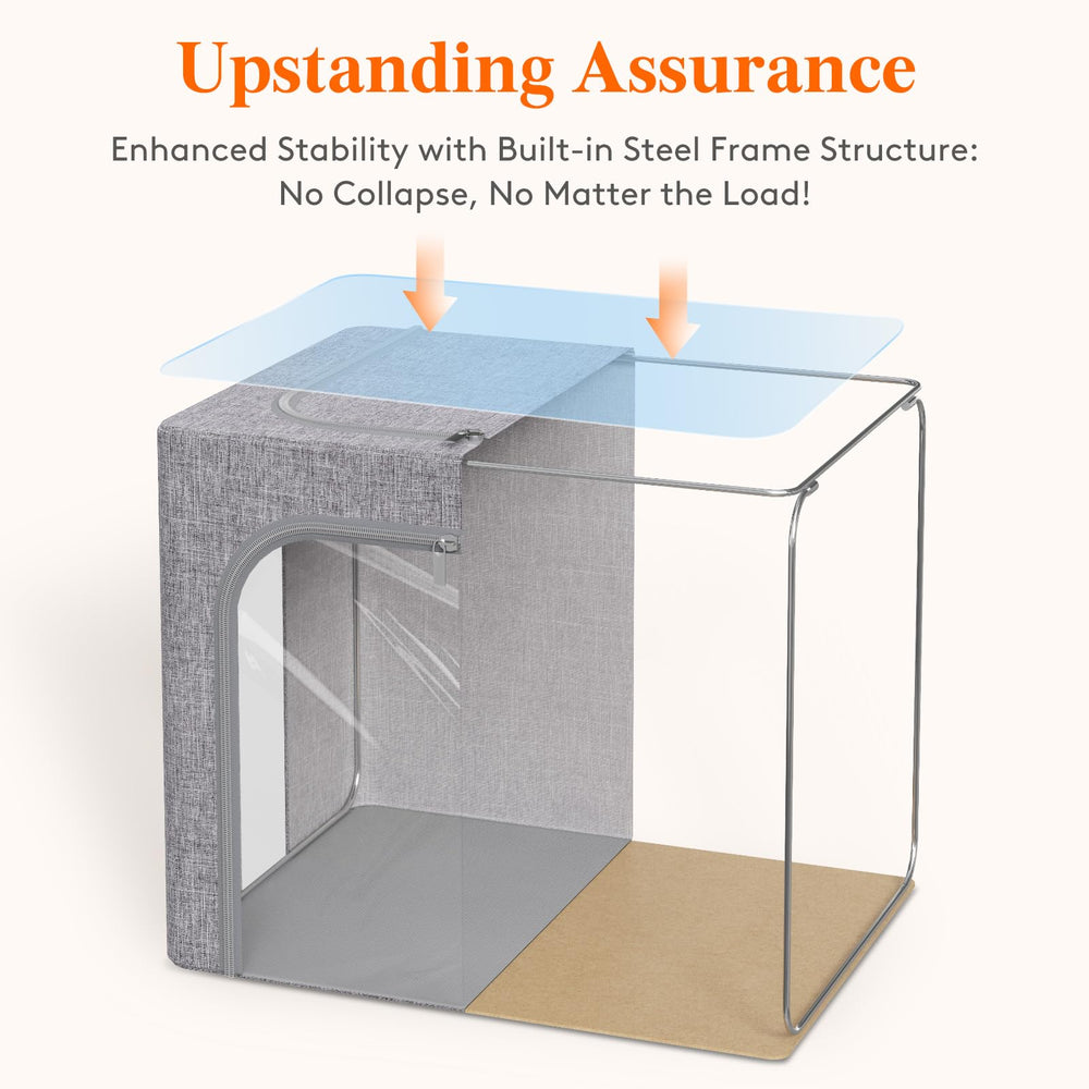 Lifewit zoom sur l'armature métallique offrant solidité et stabilité