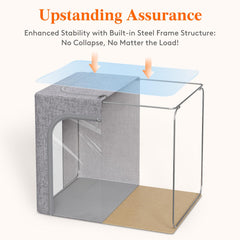 Lifewit zoom sur l'armature métallique offrant solidité et stabilité