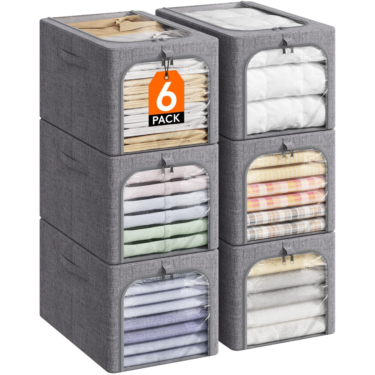 Lifewit boîte face avec étiquette montrant organisation facile