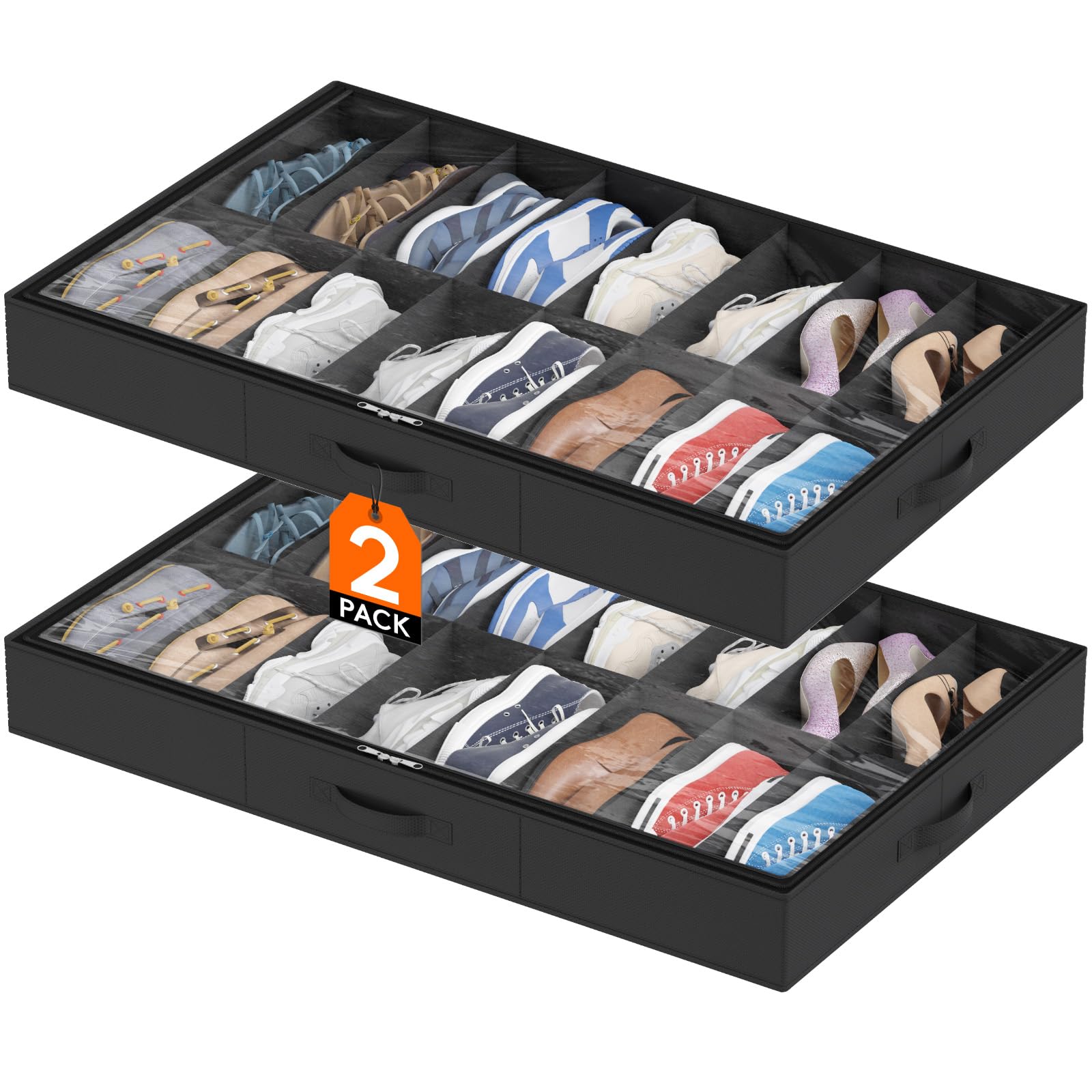 Lifewit boîte face ouverte montrant rangement ordonné et gain de place