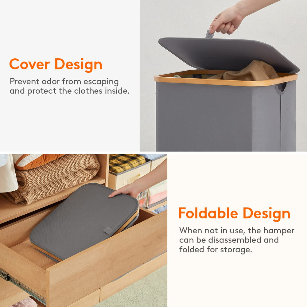 Lifewit comparaison taille avec linge montrant grande capacité