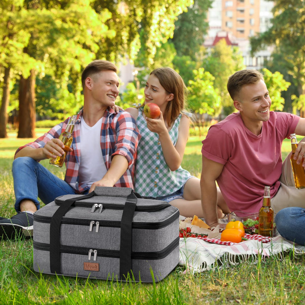 Lifewit comparaison d'échelle avec plats 9x13 et 11x15 pour référence
